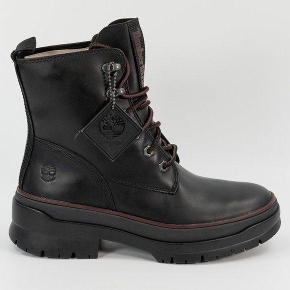Timberland Women's Malynn EK+ Waterproof Mid Boot 'Black Full Grain' size 6 - 10 - Picture 2 of 11